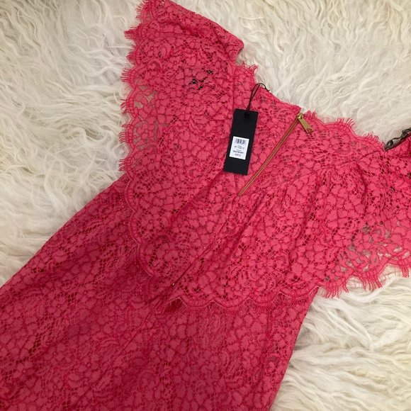 RACHEL ZOE Off-The-Shoulder Mini Adelyn Dress - Picture 11 of 12